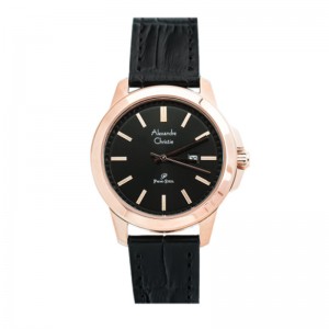 Alexandre Christie AC 1017 Rosegold Black Lady LDLRGBA